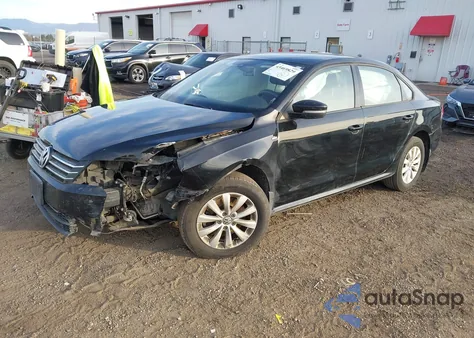 2014 Volkswagen Passat 2.5L Wolfsburg Edition из США, поврежденный, VIN 1VWAP7A39EC022860